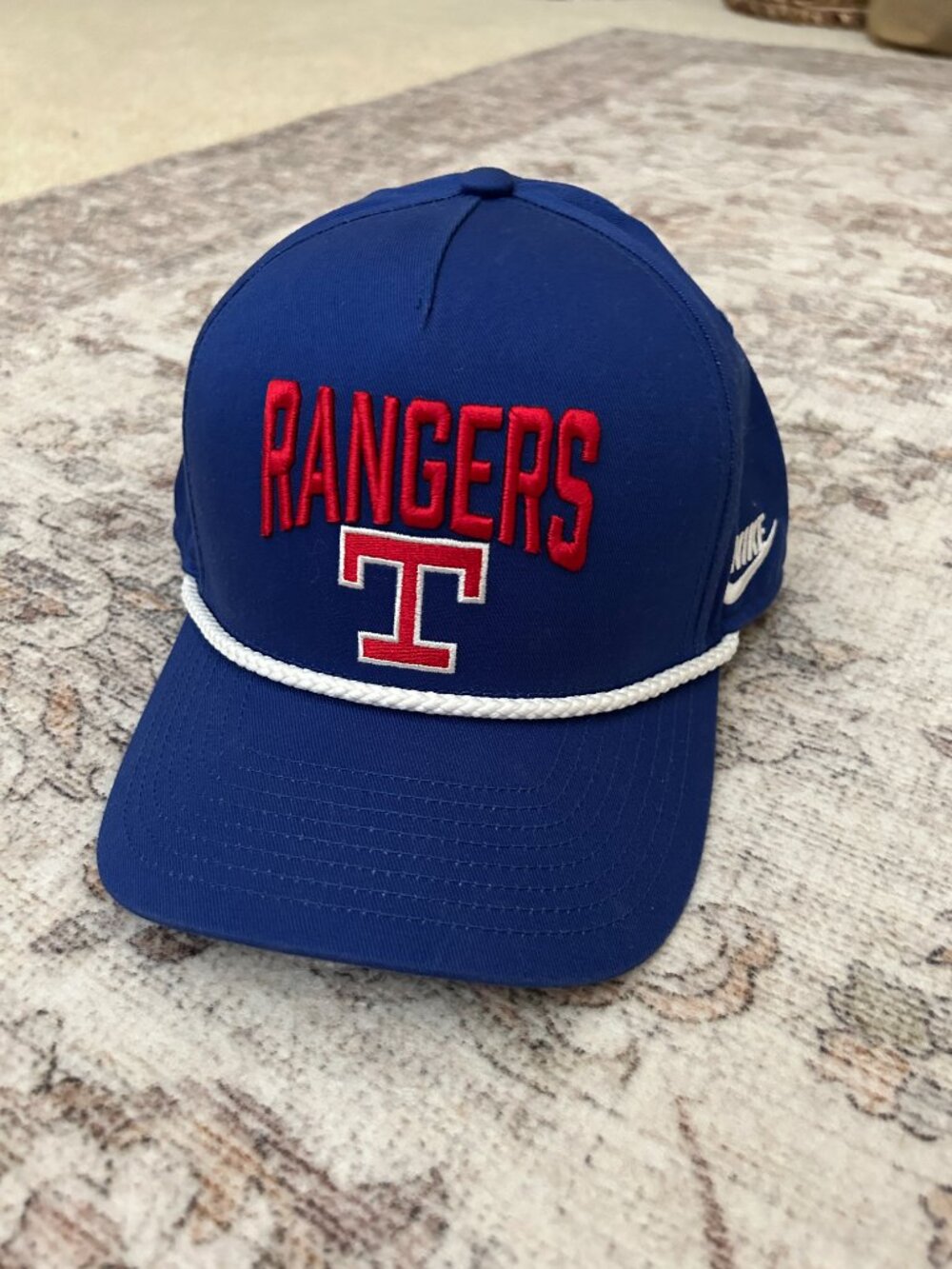 Texas Rangers Nike Blue/Royal Dri-FIT Baseball Hat